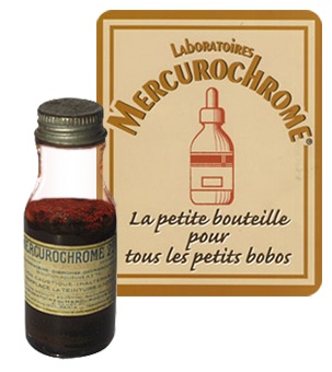 Mercurochrome, Patchs invisibles visage