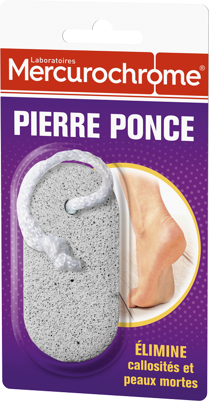 Mercurochrome, Pierre ponce
