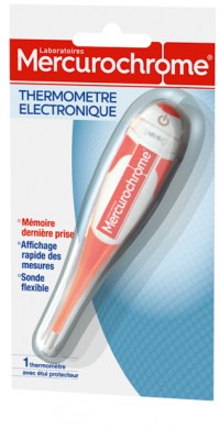 Thermomètre électronique pour fièvre Thermomètre médical pour bébé enfant  adulte - Mesure rectale, axillaire et orale - Thermomètre numérique à  lecture rapide - Qu