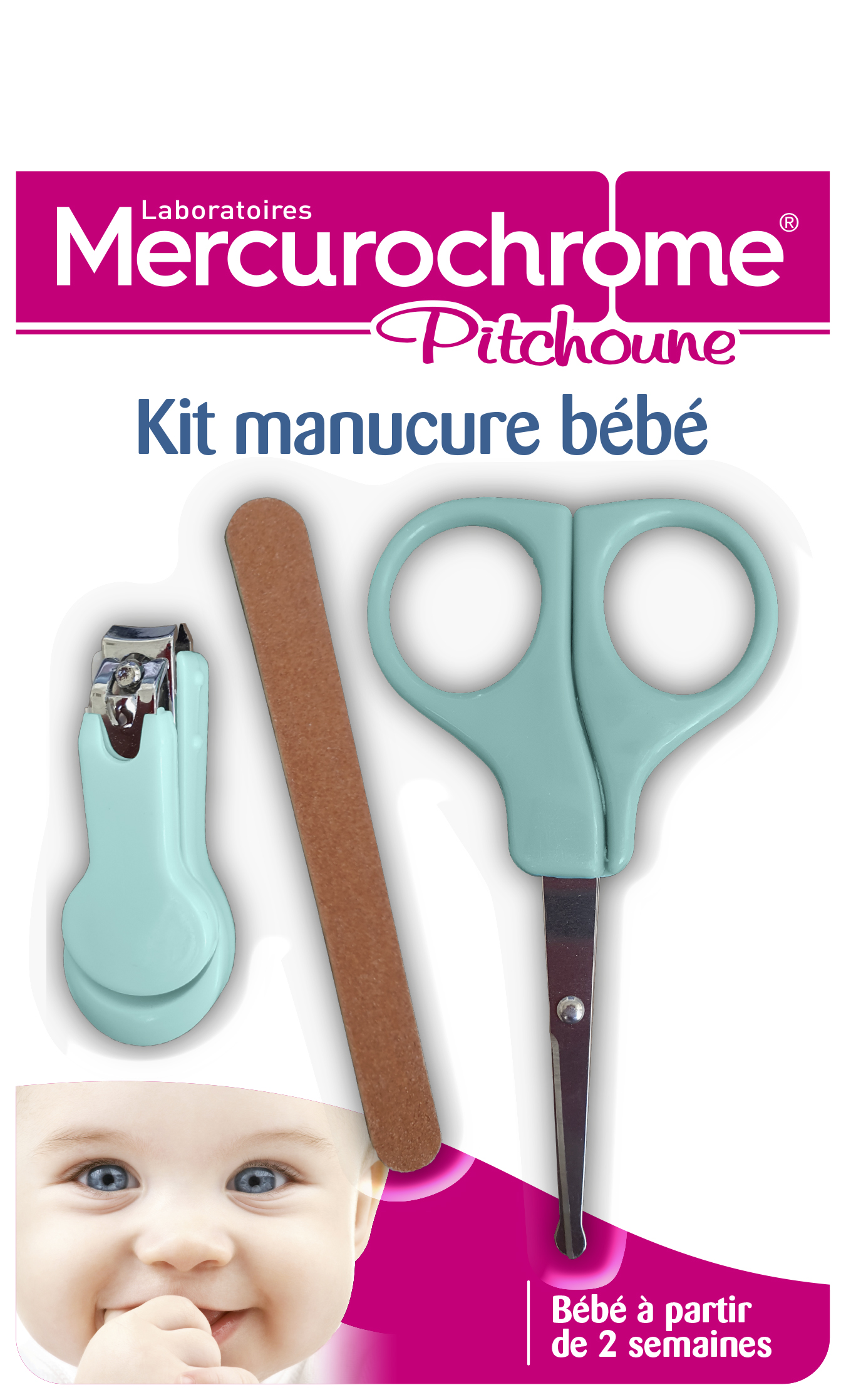 Mercurochrome Kit Manucure Bebe Mercurochrome