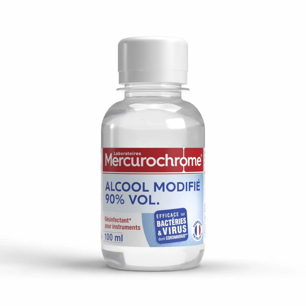 alcool modifie 90 vol 1 flacon de 100ml