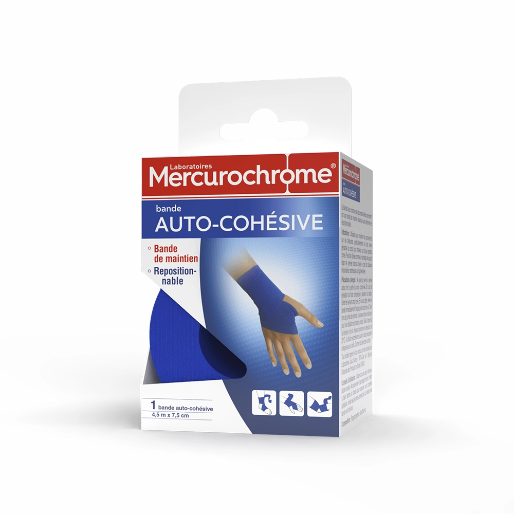 bande auto cohesive 3 unites