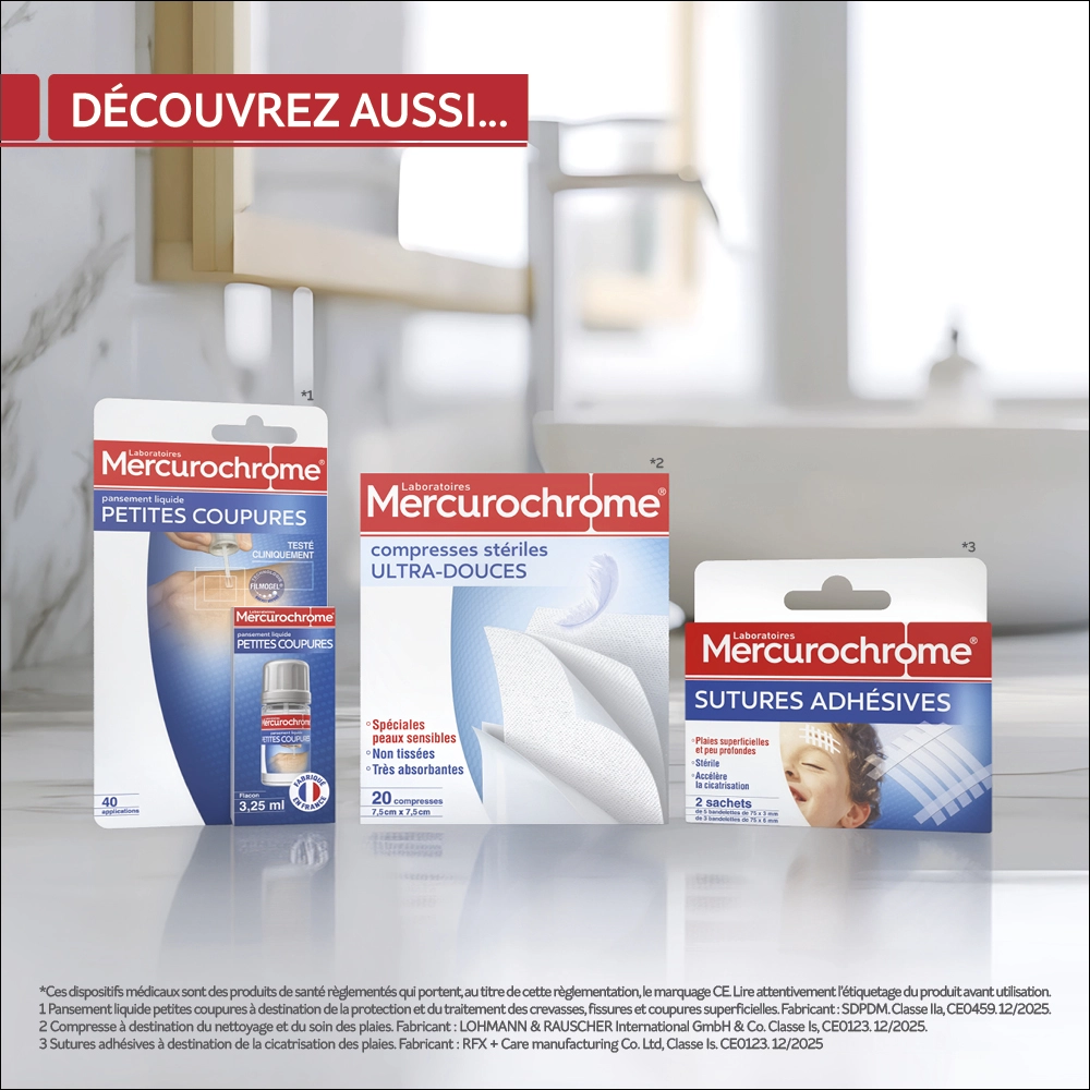 compresses ultra douces boite de 40 unites