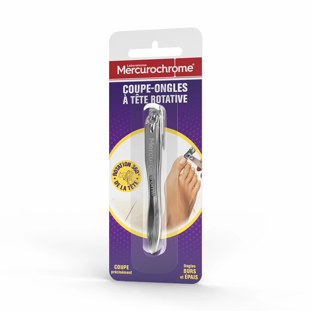 coupe ongles a tete rotative