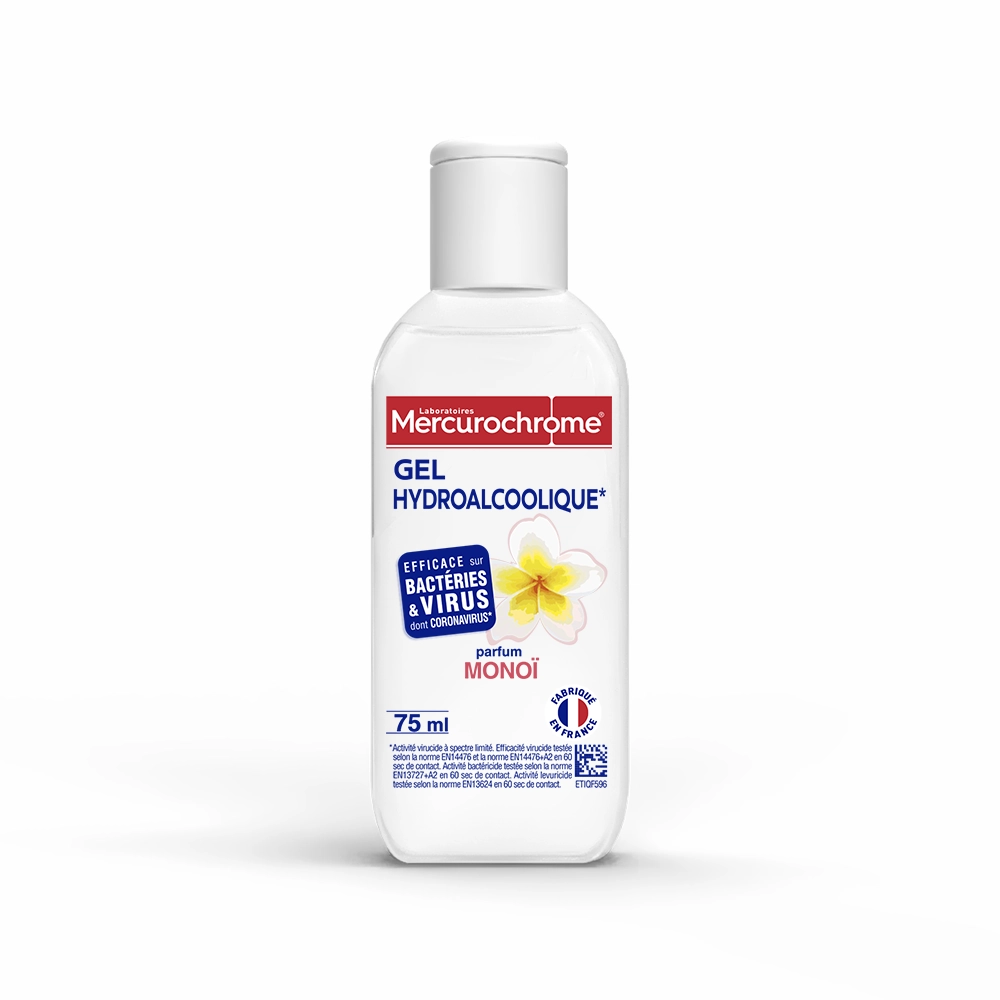 gel hydroalcool monoi 75ml