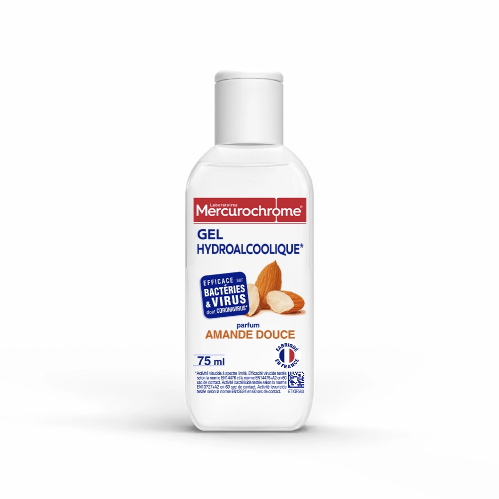 gel hydroalcoolique amande 75ml