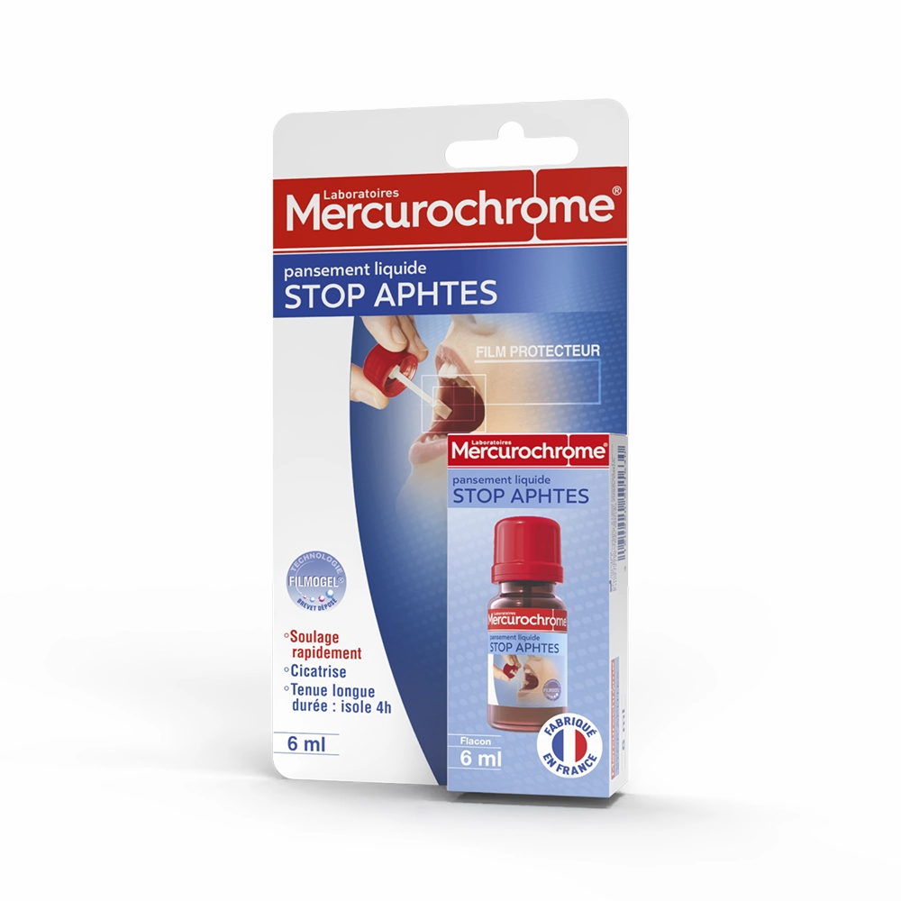 pansement liquide aphtes 1 flacon de 3ml