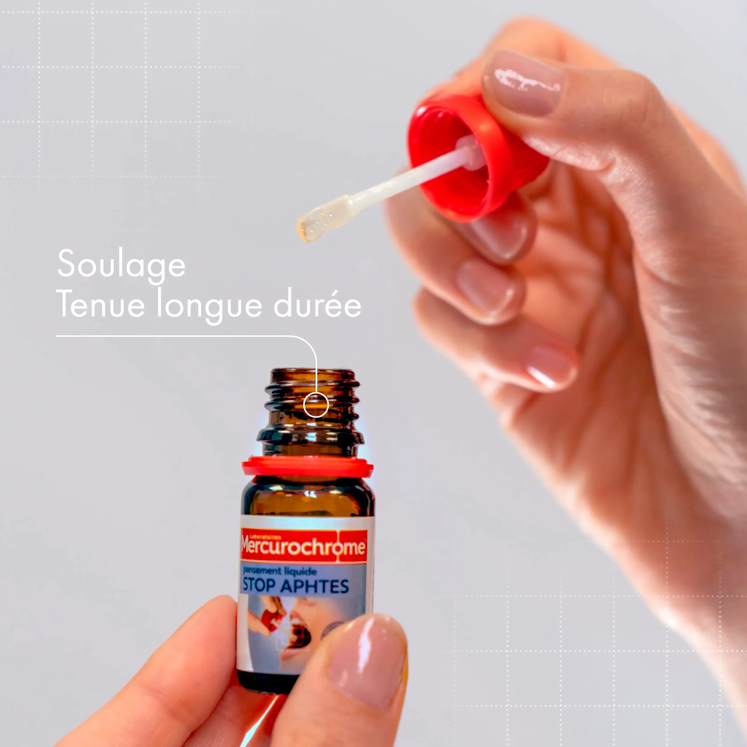 pansement liquide aphtes 1 flacon de 3ml
