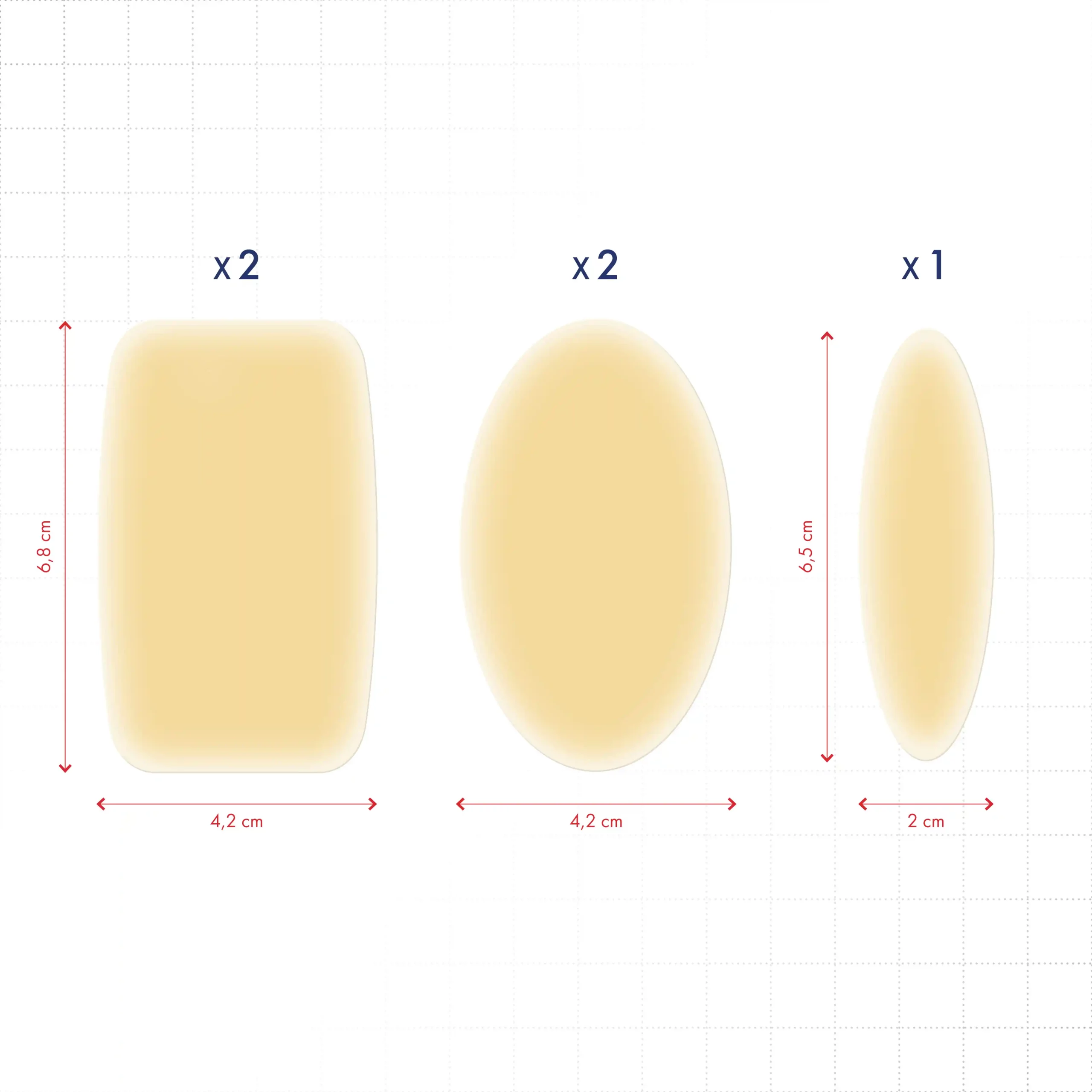 pansements ampoules assortiment 5 unites