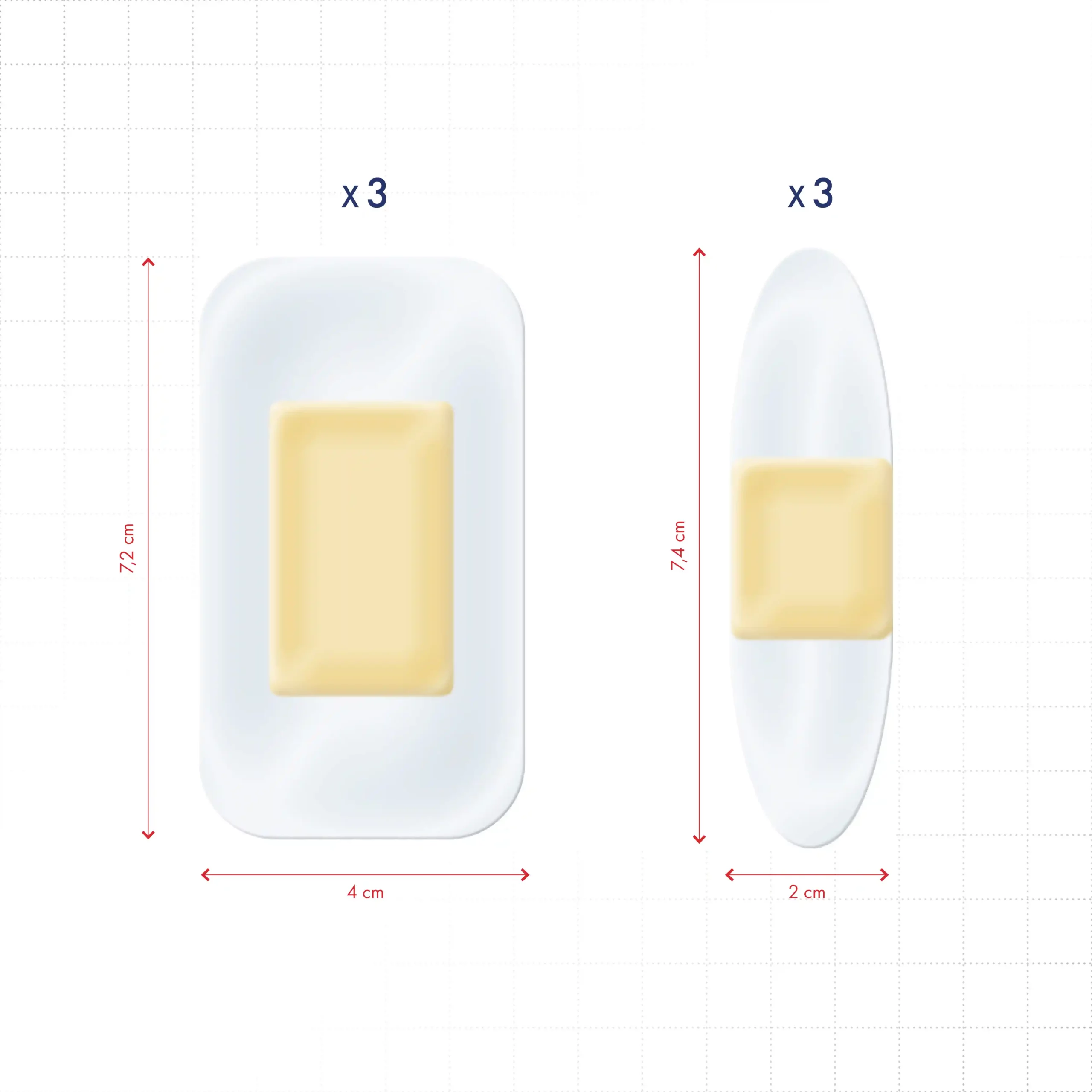 pansements ampoules hydrocolloides boite de 6 pansements