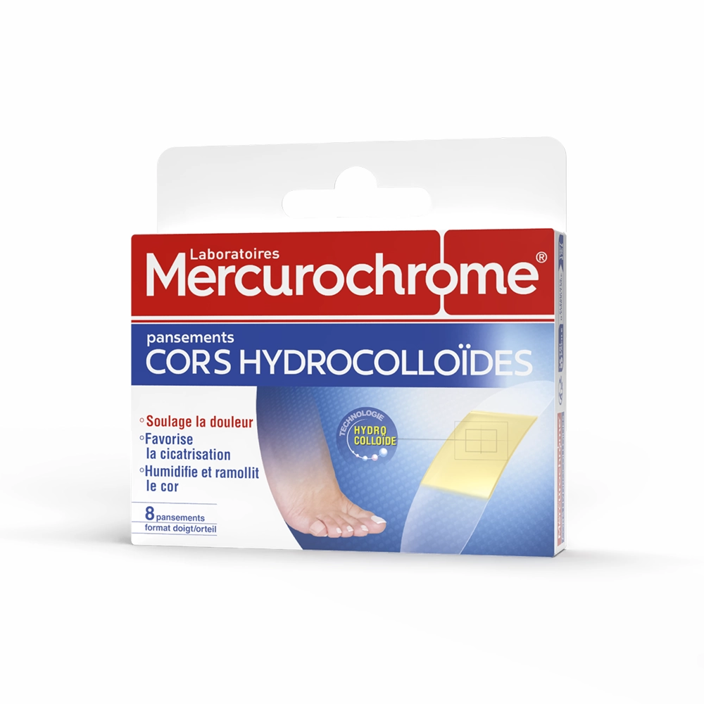 pansements cors hydrocolloides boite de 8 pansements