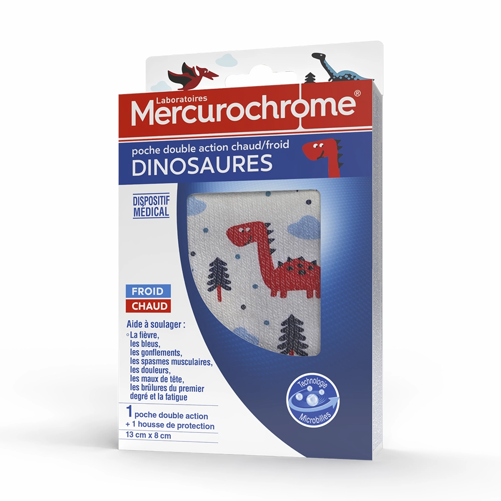 poche double action dinosaures