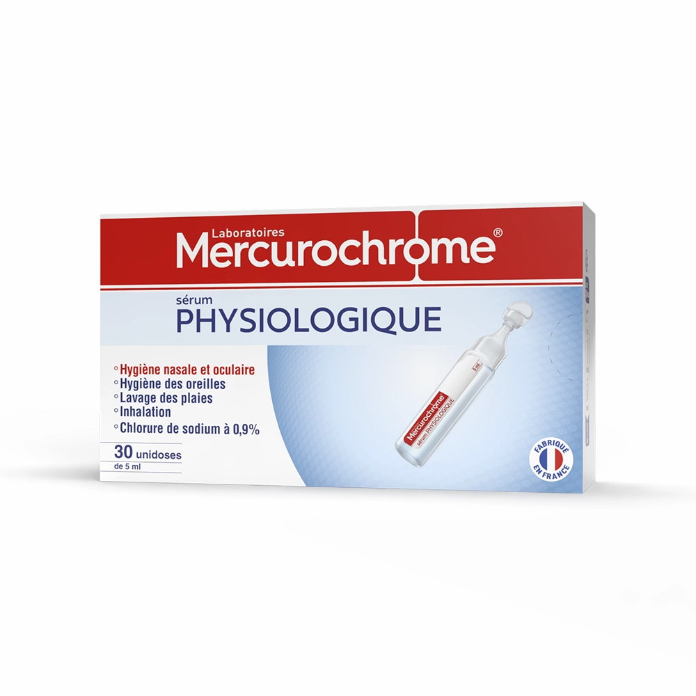 serum physiologique 30 unidoses de 5 ml
