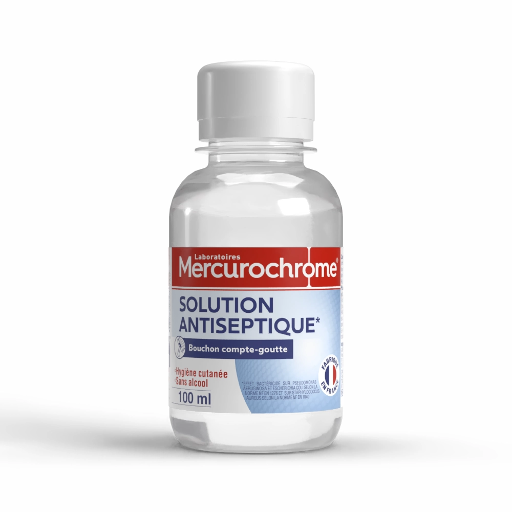 solution antiseptique incolore 1 flacon de 100ml