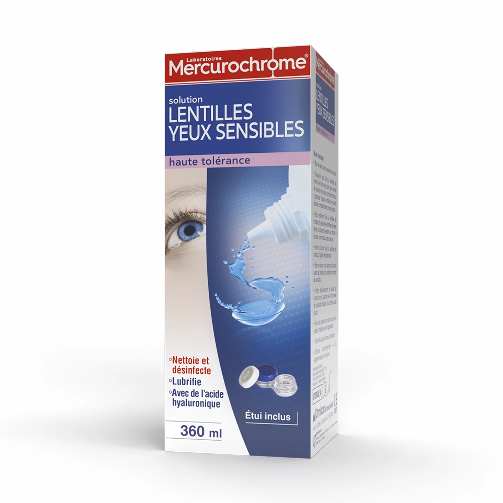 solution lentilles yeux sensibles haute tolerance 1 unite