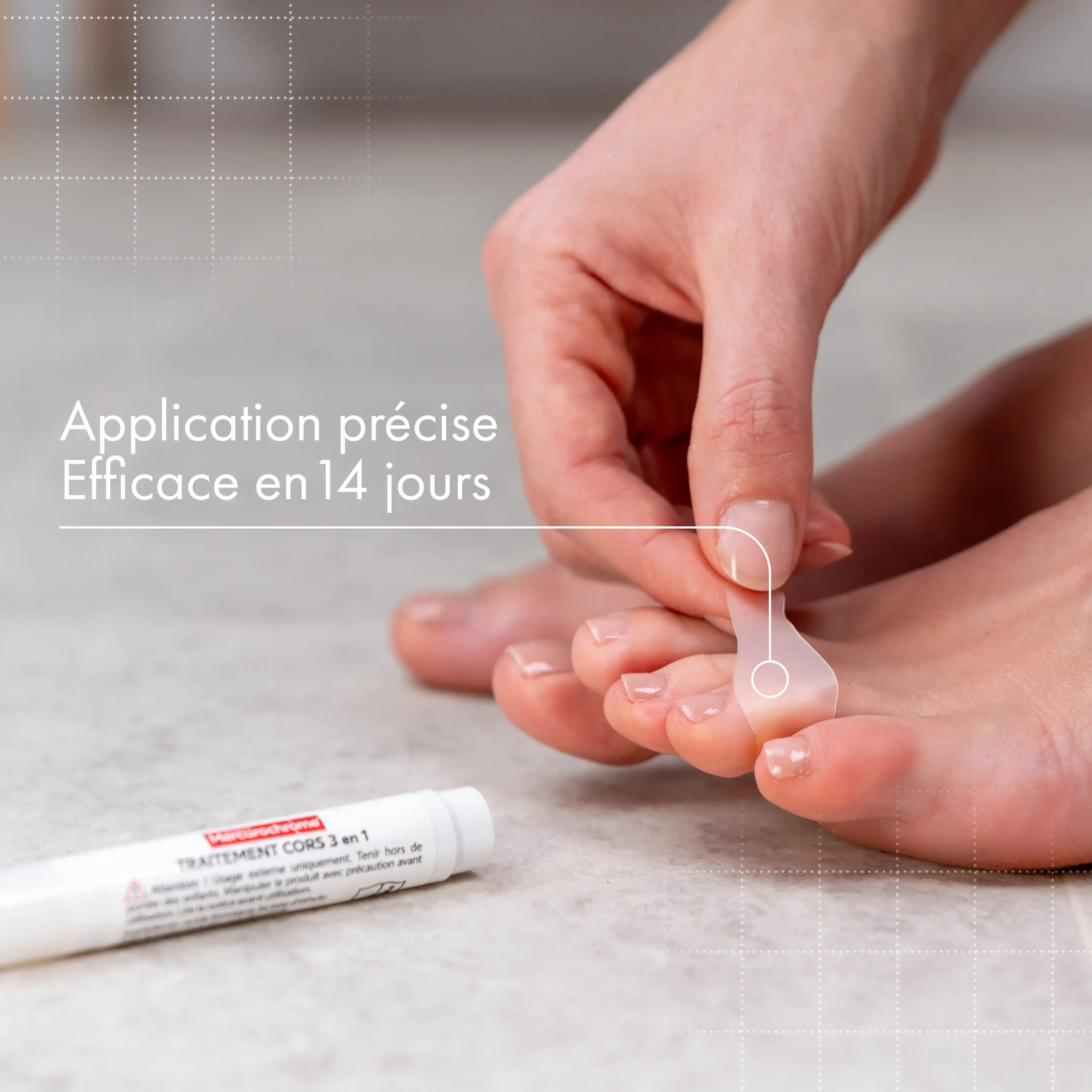 traitement cors 3 en 1 4 ml