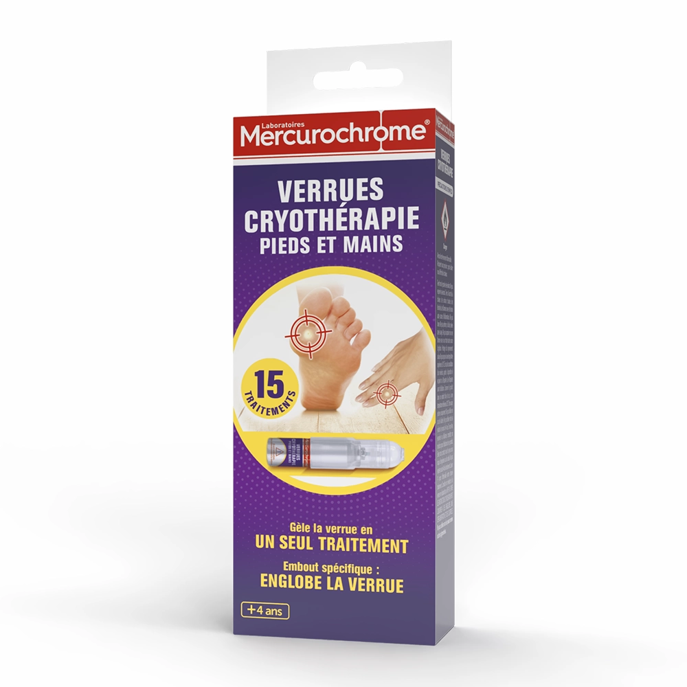 verrues cryotherapie 38ml